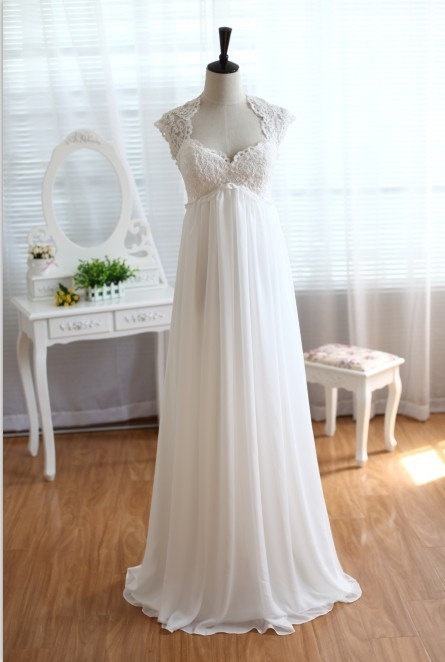 suknia ślubna w stylu empire